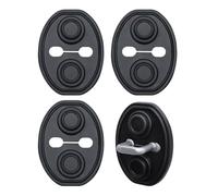 HQSDQYT 4 Pcs Car Door Lock Protective Covers for VW GOLF MK8 HB 2020, Silicone Door Lock Buckle Vehicle Door Latch Shock Absorbing Rubber Pad