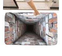 Hqunjikp 3D Effect Area Rug,Realistic Abstract Non Slip | 3D Hole Optical Illusion Area Rug,for Study Guesthouse Entrance Sofa Side Dorm Apartment Family Gathering Housewarming