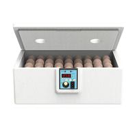 Hqunjikp Chicken Egg Incubator | Chicken Incubators for Hatching 32 Eggs - Humidity Control Turning Reminder Machine with Low Noise for Women, Men, Students, Beginners