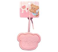 Hqunjikp Cute Bear Wallet,Cartoon Animal Silicone Pouch | Anime Figure Peripherals Change Purses, Small Bag Keychain with Zipper for Changes, Earrings, Rings