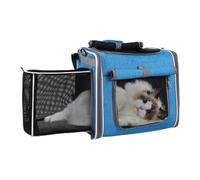 Hqunjikp Dog Bike Basket - Bicycles Basket for Dogs,Adjustable Pouch Backpack Ventilation Bag for Travel Transport Outing Biking Camping Carrying Walking Hiking