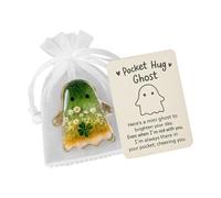 Hqunjikp Halloween Emotional Cards | Halloween Cute Pocket Inspirational Greeting Cards | Motivational Keepsake Stocking Stuffers for Travel Support Adults Holiday Home Companion Kids School