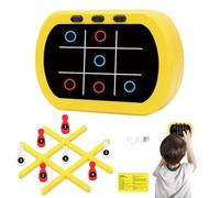 Hqunjikp Kids Board Games - Electric Interactive Strategic 5-in-1 - Family Connect Board Games,for Christmas Birthday Kids Adults Family Indoor Outdoor Travel Party Classroom