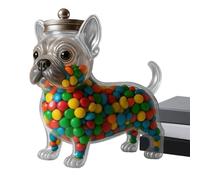 Hqunjikp Large Candy Jar,Pet-Shaped Candy Jar Snack Container | Airtight Canister Food Organizer with Lid for Party Coffee Pod Nuts Gummy Fondant Chocolate Pet Treats