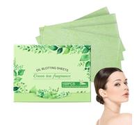 Hqunjikp Oil Absorbing Sheets for Face | 100X Oil Wipes for Face - Portable Gentle Makeup-Friendly Pads, Shine Control Papers for Summer Skin Care