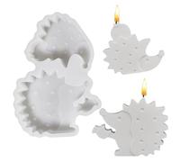 Hqunjikp Silicone Molds for Cement Crafts - Epoxy Resin Mould - Hedgehog Shape 3D Silicone Epoxy Resin Mould for Craft Teachers Party Planners Seasonal Decorators Holiday Decoration Enthusiasts