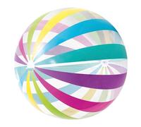Hqunjikp Small Beach Balls - Inflatable Balls for Kids | Fun Floating Toy with Rainbow Color for Water Games Outdoor Favors Yard Outside Play Lake Backyard July Party Camping Family Boys Teen School