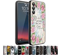 HQUSZPT Phone Case Compatiable for Samsung Galaxy A17 5G,Slim Shockproof Protective Cover for Man Women Girl Boy Children,Pink,Christian Quotes Bible Verse Psalm 46:10