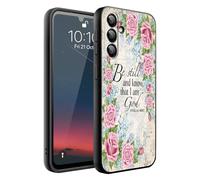 HQUSZPT Phone Case Compatiable for Samsung Galaxy A37 5G,Slim Shockproof Protective Cover for Man Women Girl Boy Children,Pink,Christian Quotes Bible Verse Psalm 46:10