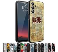 HQUSZPT Phone Case Compatiable for Samsung Galaxy S25 FE 5G,Slim Shockproof Protective Cover for Man Women Girl Boy Children,Christian Faith Jesus