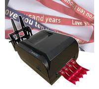 HQYMXYGEUR Automatic Digital Satin Ribbon Printing Machine,for 12-20mm Ribbon width,with Wear-Resistant Print Head,for Party and DIY Decorate