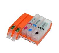 hqYpsQbqX Refillable Ink Cartridge PGI-150 CLI-151 5PCS Compatible IP7210 MG5410 MX721 MX921 MG5510 IX6810 With Arc Chips PGI150(cartridge with chip)