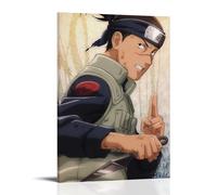 HQYXMSLL Naruto Iruka's Ninja - Blade Resolute Look Decorative Modern Mural - Wall Art Hanging Poster 20x30inch(50x75cm)