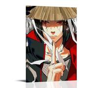 HQYXMSLL Naruto Itachi's Straw Hat Gloomy Glow Decorative Modern Mural - Wall Art Hanging Poster 20x30inch(50x75cm)