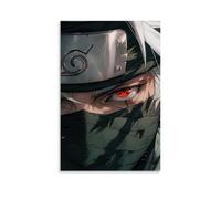 HQYXMSLL Naruto Kakashi's Blood - Pupil Dark Veil Decorative Modern Mural - Wall Art Hanging Poster 20x30inch(50x75cm)