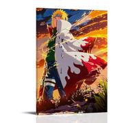 HQYXMSLL Naruto Minato's Orange - Gleam Burning Cloak Decorative Modern Mural - Wall Art Hanging Poster 20x30inch(50x75cm)