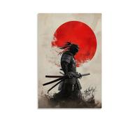 HQYXMSLL Samurai- Eternal Code of The Rising Sun Decorative Modern Mural - Wall Art Hanging Poster 20x30inch(50x75cm)