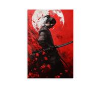 HQYXMSLL Samurai- The Last Blossom of Bushido Decorative Modern Mural - Wall Art Hanging Poster 08x12inch(20x30cm)