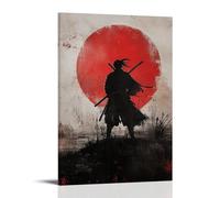 HQYXMSLL Samurai- The Last Moonlight Duel Decorative Modern Mural - Wall Art Hanging Poster 08x12inch(20x30cm)