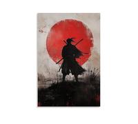 HQYXMSLL Samurai- The Last Moonlight Duel Decorative Modern Mural - Wall Art Hanging Poster 12x18inch(30x45cm)