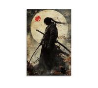 HQYXMSLL Samurai- Whispers of The Forgotten Blade Decorative Modern Mural - Wall Art Hanging Poster 12x18inch(30x45cm)