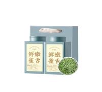 HQZMCTE -125g*2 pack Premium QueShe Green Tea,Loose Leaf Tea- Sweet Aftertaste, Festive Packaging/Ideal for Gifting