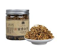 HQZMCTE First Grade Yunnan Fengqing Dianhong Honey Aroma Golden Bud Black Tea-40g Loose Leaf Tea