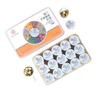 HQZMCTE Mango Black Tea 30 Small Cans of Health Tea 555g (19.57oz) Boxed Quality Products Fruit Tea Flower Tea Loose Leaf Tea Combination Chinese Herbal Tea