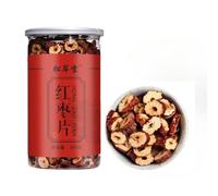 HQZMCTE Natural Healthy tea 160g Dried Red Dates Slices Jujube Peels Dried Fruits Tea 5.64oz Fruit Tea Without Kernel