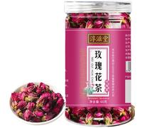 HQZMCTE Natural Premium Herbal tea Healthy tea Rose Tea 60g /2.11oz Caffeine Free Red Rose Women's Tea Infusions