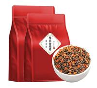 HQZMCTE Osmanthus Jinjunmei Honey Aroma Black Tea from Wuyi Mountain, China 250g/bag - Loose Leaf Tea (250g*2)