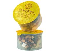 HQZMCTE Premium Healthy Tea Goji, Mulberry Leaf, Lily etc. Combination Tea 120g (4.23oz) 6 Cans/box Delicious and Soothing