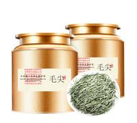 HQZMCTE Premium MaoJian Green Tea, Refreshing Taste From Nature 250g/can Xinyang Original Mao Jian Tea