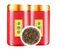 HQZMCTE Wuyishan Origin Premium Jinjunmei Honey Aroma Black Tea - Rich Tea Flavor for Daily Drink and Gift (125g*1)