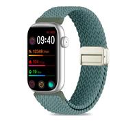 HQzon 16mm Nylon Band Compatible with FITVII HM08/MorePro HM08, Magnetic Buckle Braided Strap Compatible with FITVII Amzhero-Runfit D26/KALINCO