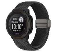 HQzon Nylon Elastic Woven Band Compatible with Garmin Instinct 3 45mm/Instinct/2 Solar, 22mm Breathable Soft Strap Compatible with Garmin Instinct Tactical/Tide/Esports/Solar