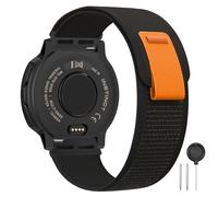 HQzon Nylon Hook and Loop Band Compatible with Garmin Instinct /3 45mm/2/2 Solar/Solar/2 Solar Tactical/2 Surf, 22mm Sports Breathable Wristband Compatible with Garmin Instinct Tactical/Esports/Tide