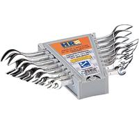 HR 170080 Set of 8 Spanners, High-Resistance, DIN 3110 Steel Chromed-Plated, with Plastic Support