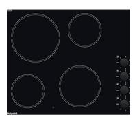 Hotpoint HR620RH Ceramic 4 Burner Hob - Black