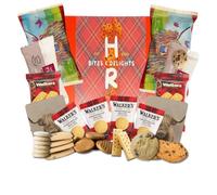 HR Bites & Delights Scottish Gift Coffee Hamper Including All Butter Shortbread Biscuits | Biscuit Gift Set Suitable for Men and Women