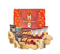 HR Bites & Delights Scottish Winter Holiday Tea Gift Set Including All Butter Shortbread Biscuits | Short Bread Variety Gift Set Ideal for Men and Women