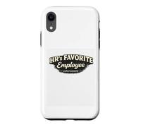 HR Favorite Employee Office Culture Meme Job Humor Corporate Case for iPhone XR