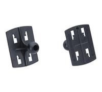 HR GRIP 59510411 Universal Holder Adapter for All HR Holders with 4-Pin Retaining Clips and All Garmin Navigation Devices with 17 mm Gugelhülse [Made in Germany]