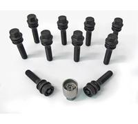 HR H&R WHEEL Bolt Set Round-Head with Movable Cone R14 M14x1.50-Length 54m 10pcs