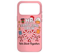HR Human Resources Candy Cane Crew We Stick Together Xmas Case for iPhone 17 Pro Max