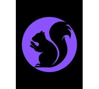 HR HUMOR. PERFECT RECRUITER GIFT: Purple Squirrel Guided Interview Notebook And Candidate Tracker Journal. Professional Interview Notes Handbook.