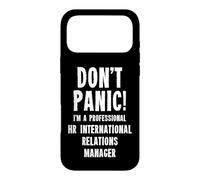 HR International Relations Manager Case for iPhone 17 Pro Max