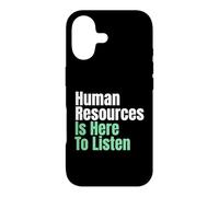 HR Is Here To Listen HR Personnel Manager Case for iPhone 17