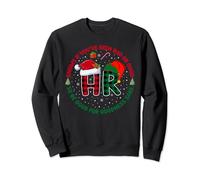 HR Knows If You've Been Bad Or Good Funny Christmas Plaid Sweatshirt