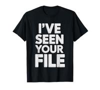 Hr Manager Who Has Read Complete Employment File Remembers T-Shirt